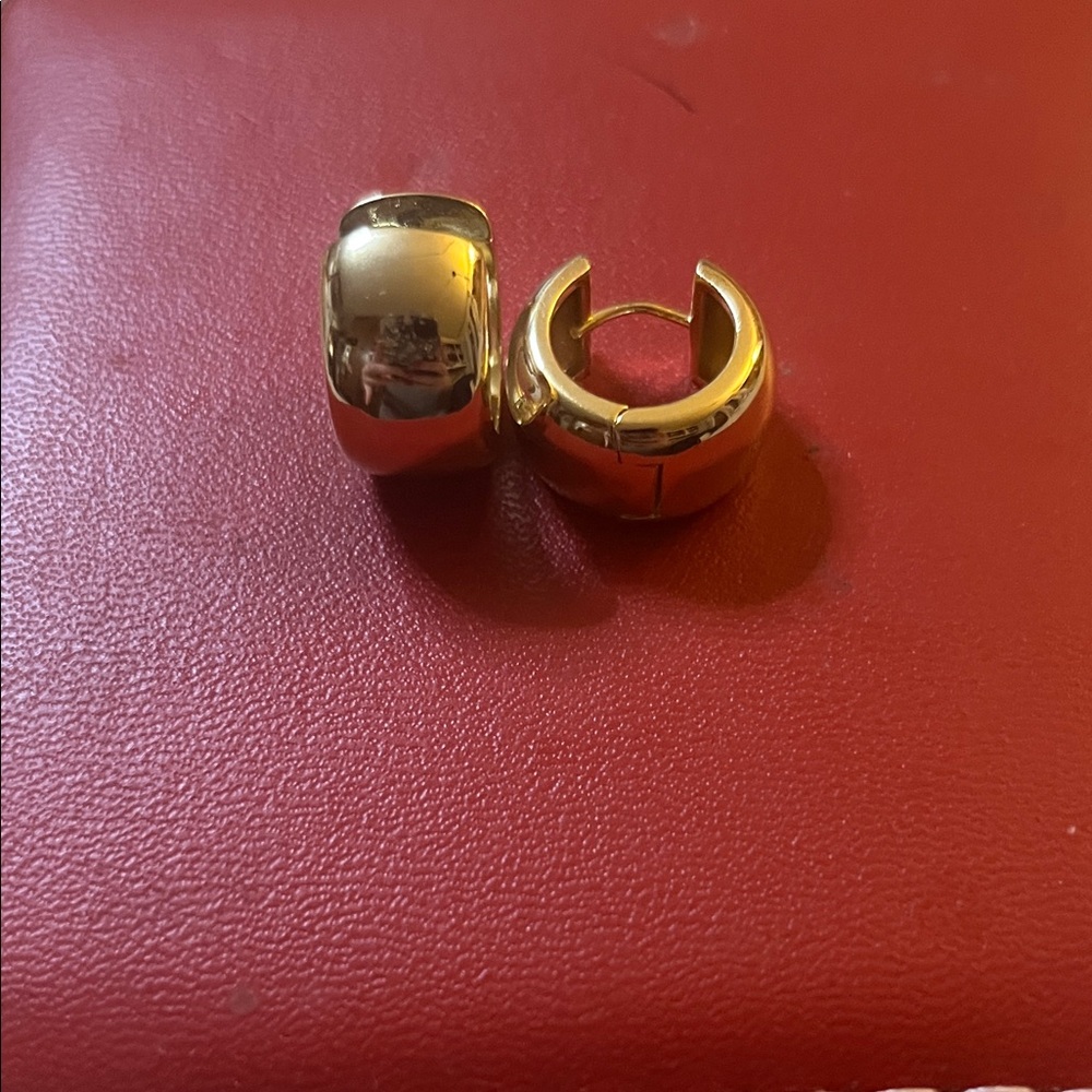 Gold Hoop Earrings